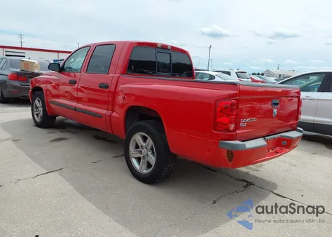 2007 Dodge Dakota Slt z USA, uszkodzony, nr VIN 1D7HE48K47S194764